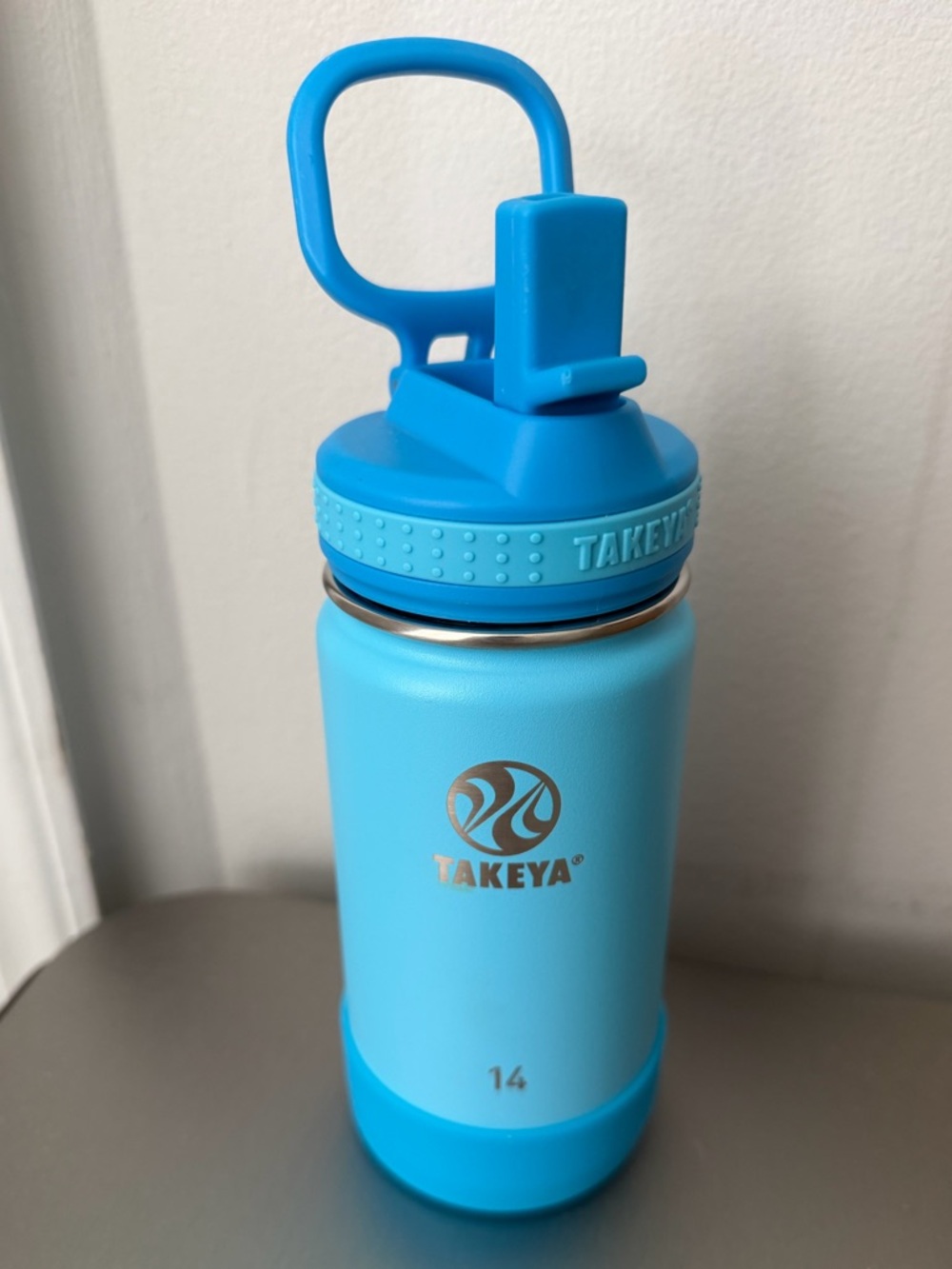 Takeya Blue 14oz Insulated Water Bottle